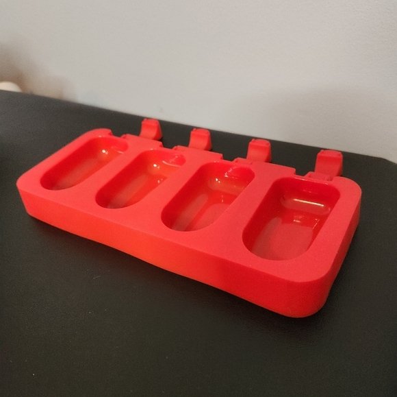 Silicone Popsicle Mold Maker Red - Picture 2 of 5